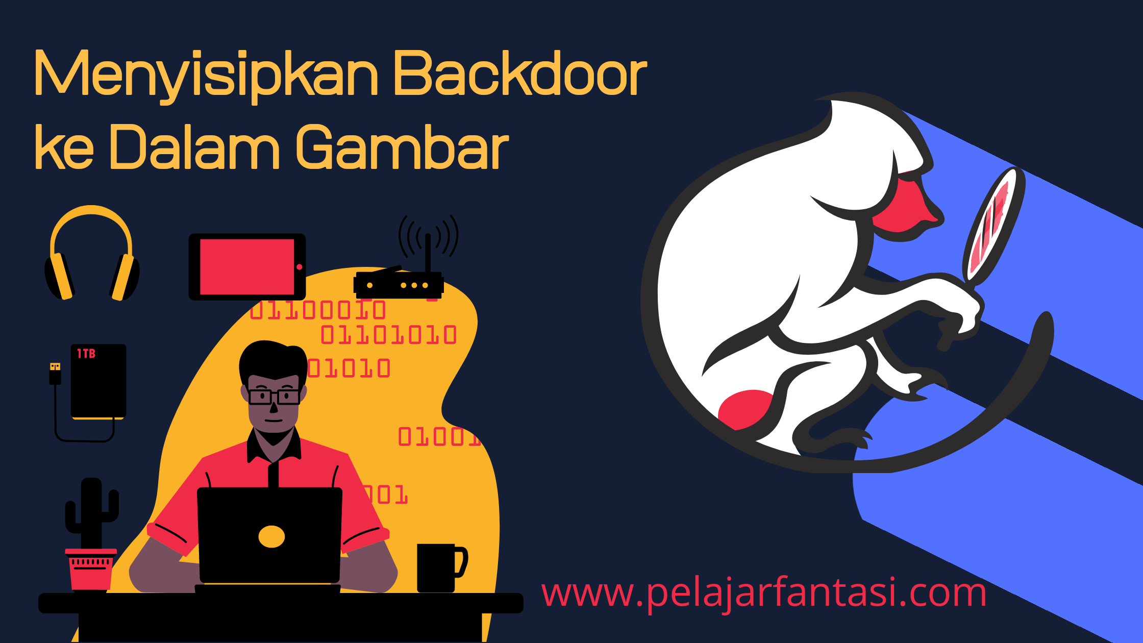 Cara Menyisipkan Shell Backdoor PHP ke Dalam Gambar